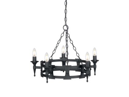 Elstead SAX5-BLK Függeszték