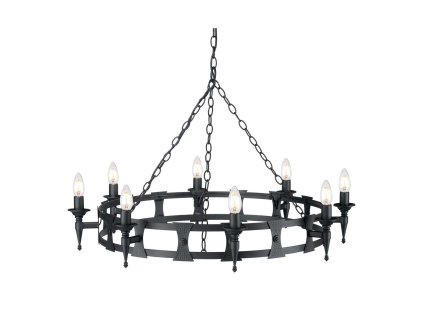 Elstead SAX8-BLK Függeszték