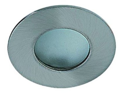 SCHRACK TECHNIK LID10185  Punto-F IP44 Spot round, MR16 GU5,3, 50W, brushed chrome