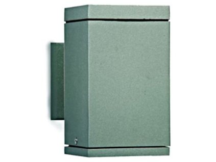 SLV Tehnik LID11657   Cube-WL2 fali lámpa E27 PAR30, 2x75W, IP54, szürke