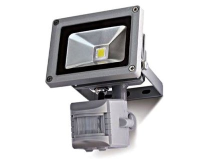 Schrack Technik LID13103   Sigma Simple-MS LED, IR, 10W, 6000K, 700lm, IP44, szürke