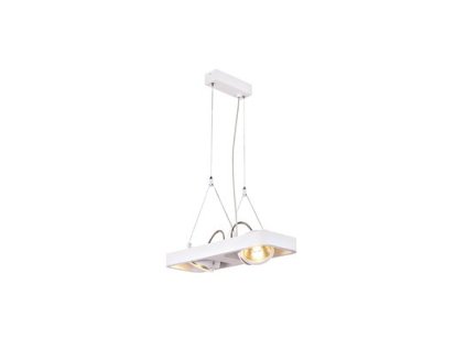 Schrack Technik LI154901  LYNAH LED pendulum luminaire, 2x10W 3000K double, matt white