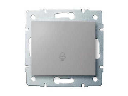 Kanlux LOGI 25190 Csengő nyomó 10AX - 250V~,ezüst