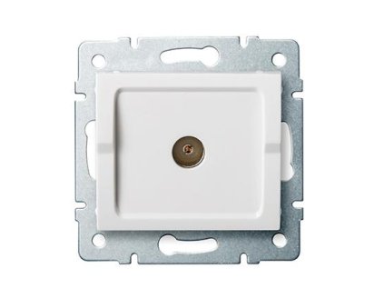 Kanlux LOGI 25098 Antenna-csatlakozóaljzat végzáró,fehér