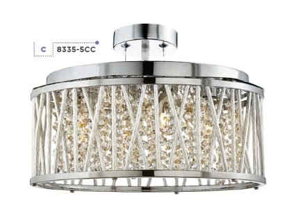 Searchlight 8335-5CC Elise, Mennyezeti lámpa