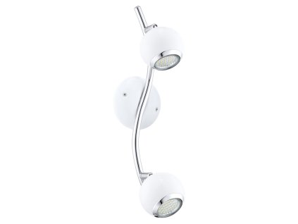 Eglo 31002 WELLE/2 GU10-LED WEISS/CHROM BIMEDA, Pontlámpa