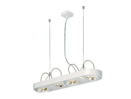 Schrack Technik  AIXLIGHT R LONG, QRB111, kerek, fehér, G53, max. 4x50W- LI159071