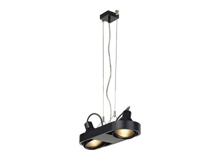 Schrack TechnikAIXLIGHT R DUO, HQI111,kerek,fekete,G12,2x70W,refl. nélkül  l.- LI159040