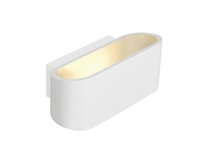 SLV  Technik   OSSA R7s fali lámpatest, ovális, fehér, R7s 78mm, max. 100W- LI151451