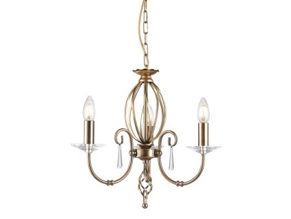 Elstead lighting AG3-AGED-BRASS csillár