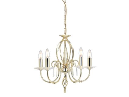 Elstead lighting AG5-POL-BRASS csillár