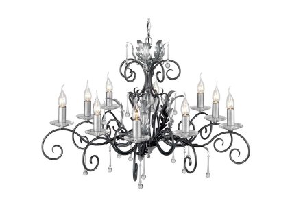 Elstead lighting AML10-BLK-SILVER csillár