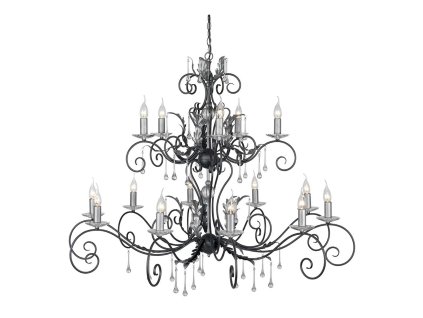 Elstead lighting AML15-BLK-SILVER csillár