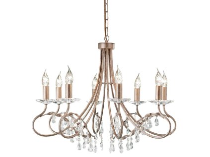 Elstead CRT8-SILVER-GOLD Függeszték