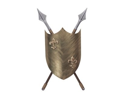 Elstead CRUSADER-W-L Fali lámpa