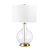 Elstead ORB-CLEAR-AB-WHT Asztali lámpa