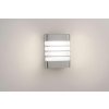 Massive-Philips Raccoon wall lantern inox 1x3W SELV- 17273/47/16 Fali lámpa