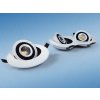 SCHRACK TECHNIK LID12975  Onda LED Spot, 2x7W, 3000K, 2x464lm, 35°, adj., dimm., white
