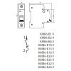 Kanlux  23147 KMB6-B25/1 Kismegszakító