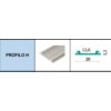 Kanlux,26561 PROFILO H 2M, Alumínium profil