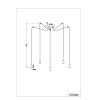 TRIO LIGHTING FOR YOU 310100562 CORD, Függeszték