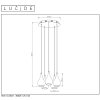Lucide 36419/25/62 JARICH LED Függeszték