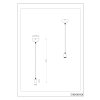 TRIO LIGHTING FOR YOU 310100107 CORD, Függeszték