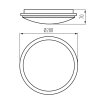 Kanlux 29161 ORTE LED 24W-NW-O Mennyezeti lámpa