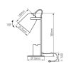 Kanlux 36285 asztali lámpa  RAIBO E27 PK