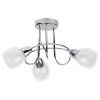 Rábalux 6081 Dave ceiling lamp, 3*E14/40W, króm e