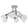 Rábalux 6085 Dave ceiling lamp, 6*E14/40W chrome
