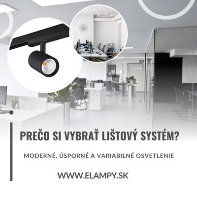Lištový systém Kanlux – moderné, úsporné a variabilné osvetlenie