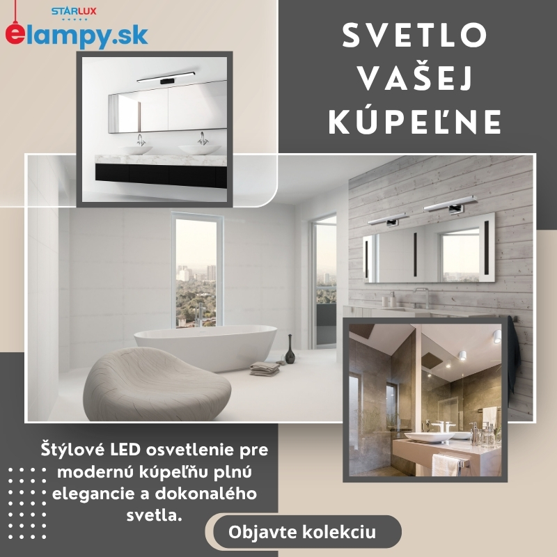 Svietidlo nad zrkadlo do kúpeľne – aké IP krytie vybrať?