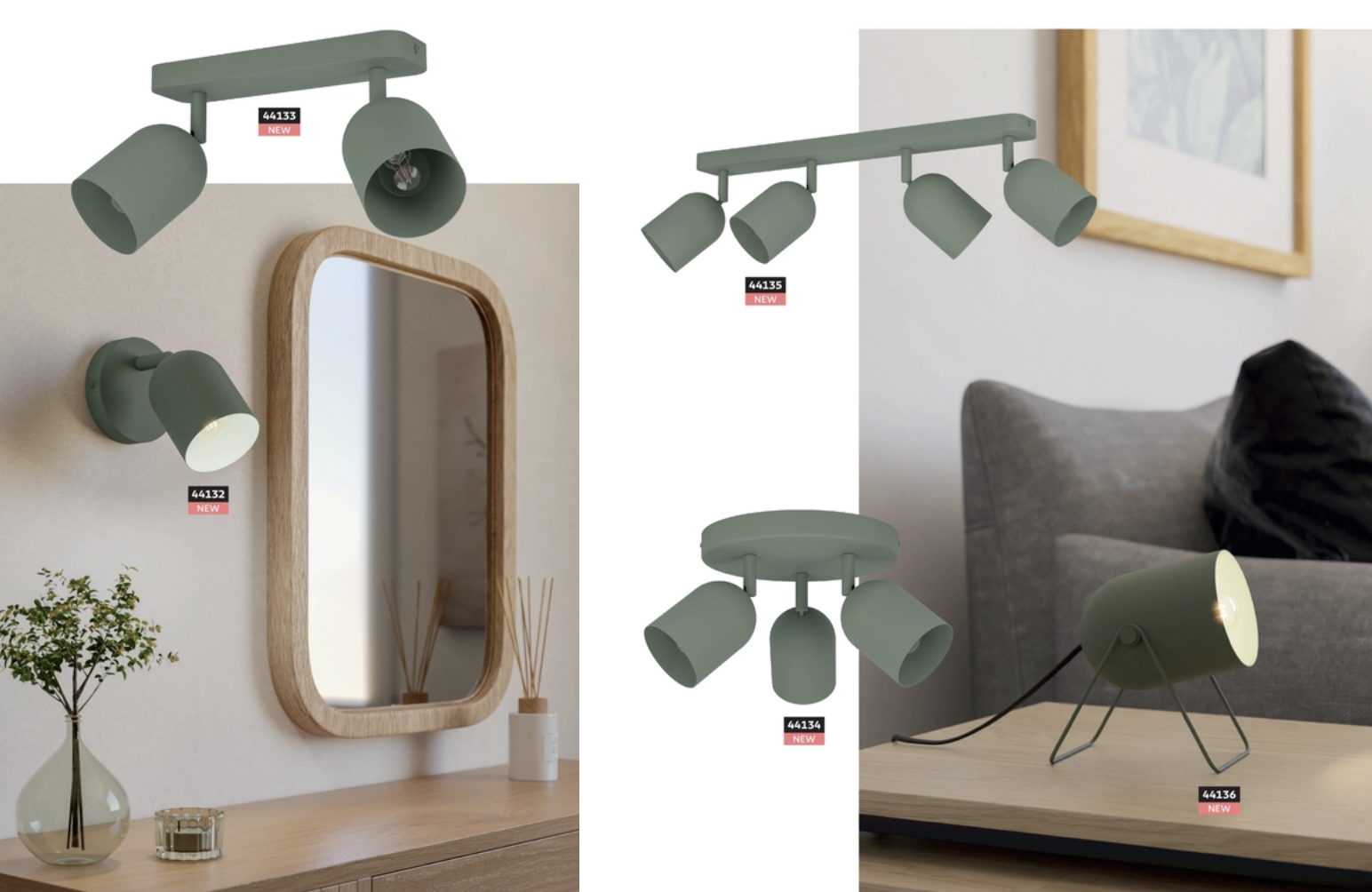 Nový katalóg EGLO: trendy farby a svetelné riešenia pre celú rodinu