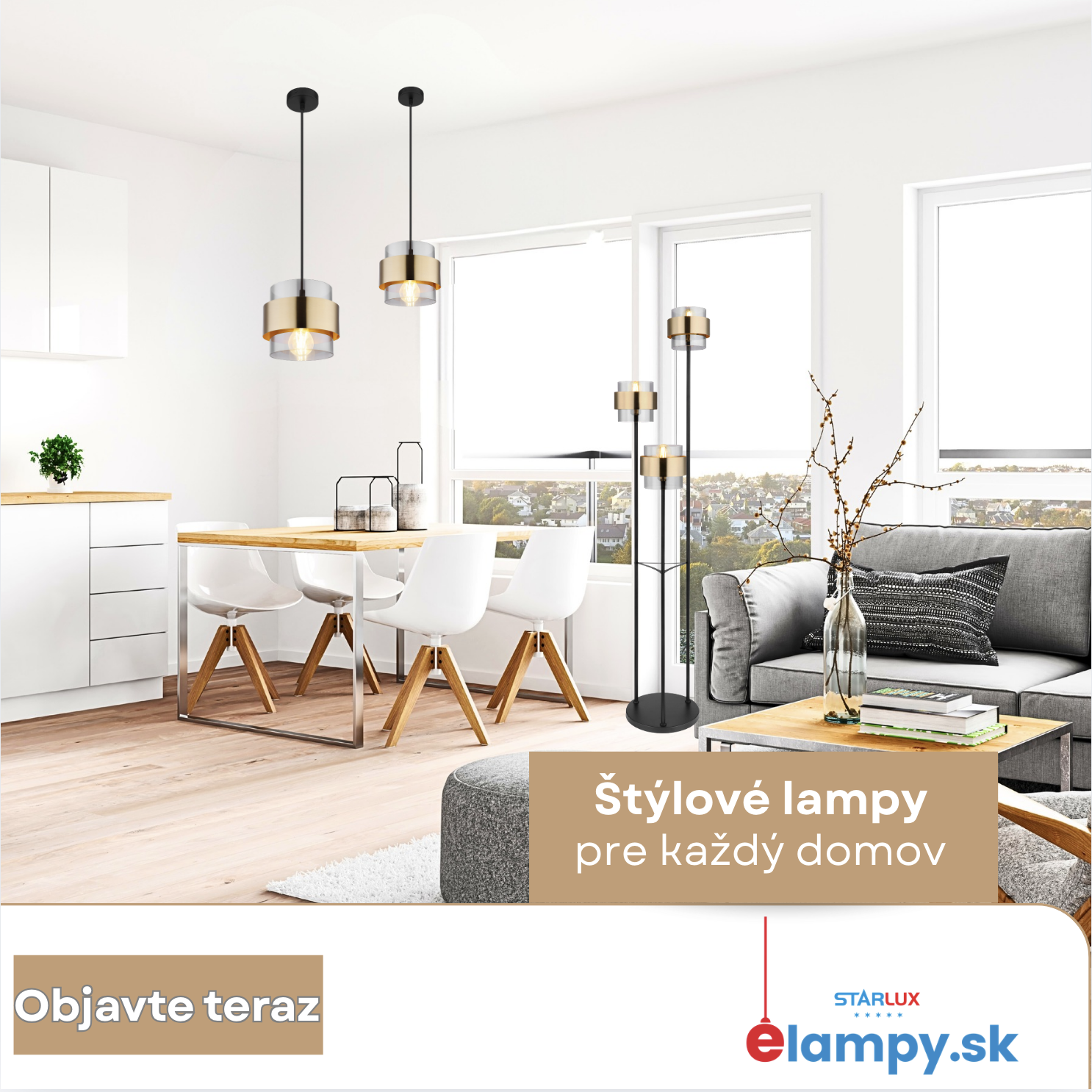 Štýlové osvetlenie s lampami MILLEY od Globo Lighting