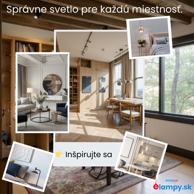 Aké svietidlá vybrať do jednotlivých miestností? Praktický sprievodca