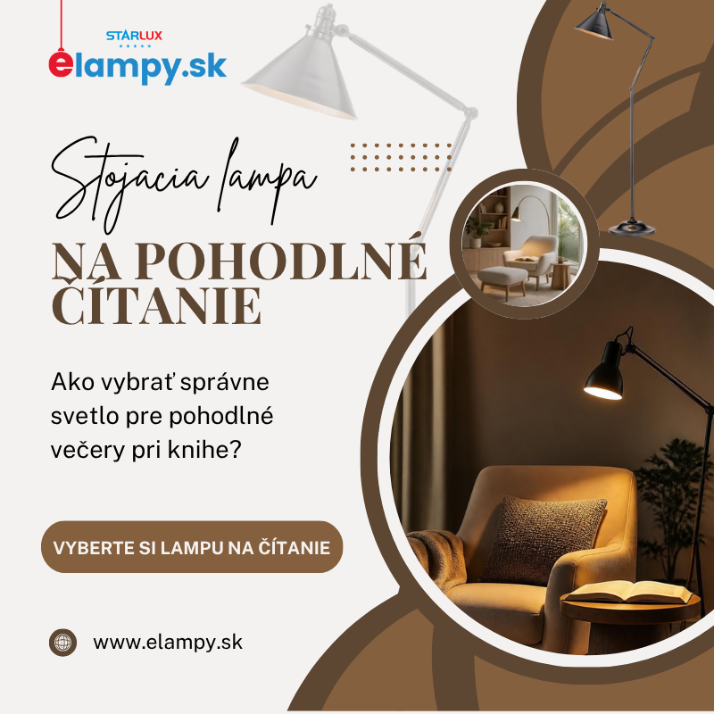 Stojacia lampa na čítanie: ako vybrať svetlo ku kreslu alebo sedačke
