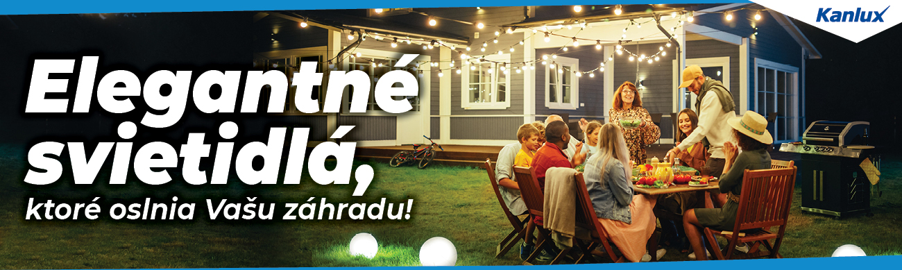 Elegantné svietidla, ktoré oslnia Vašu záhradu