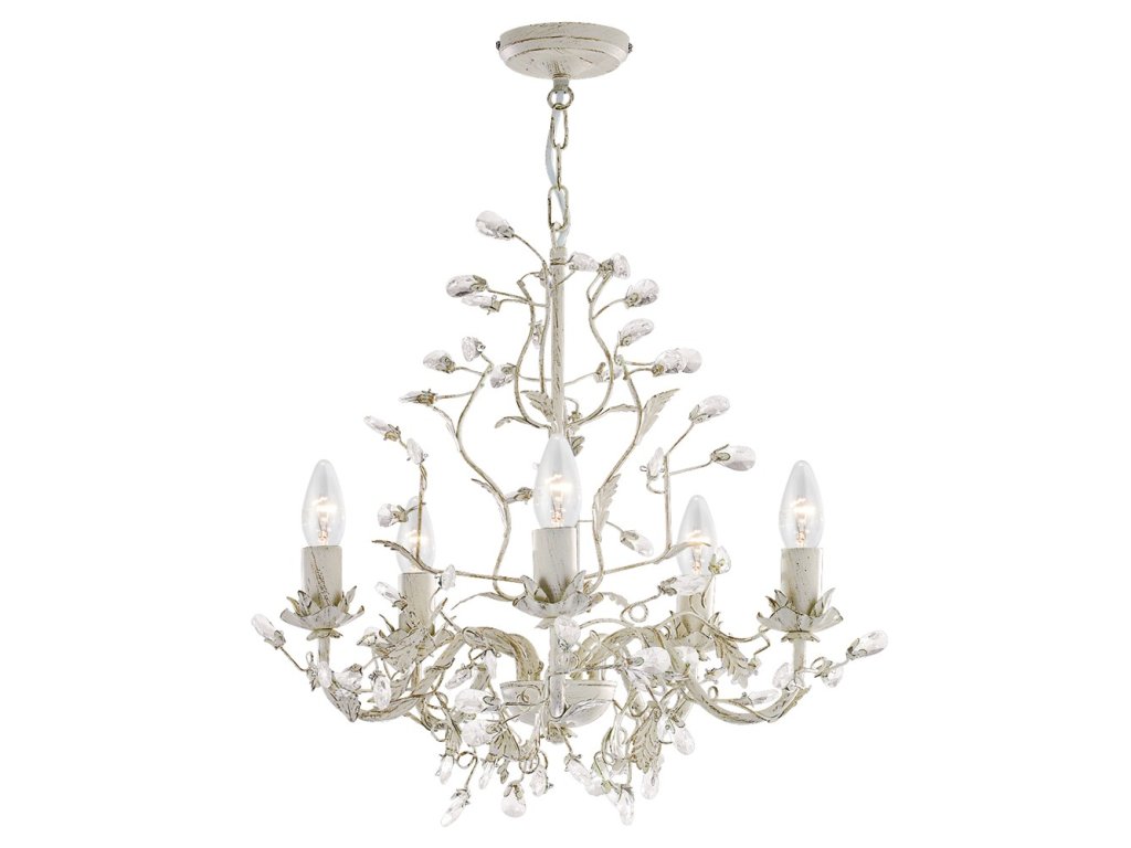 Searchlight 2495-5CR ALMANDITE, exkluzívny luster