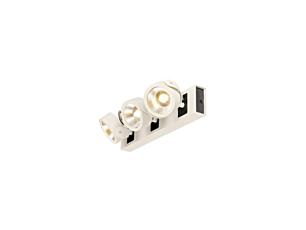 Schrack Technik LI147621  KALU LED 3 Wall- & ceiling luminaire 3x10W 3000K white/black