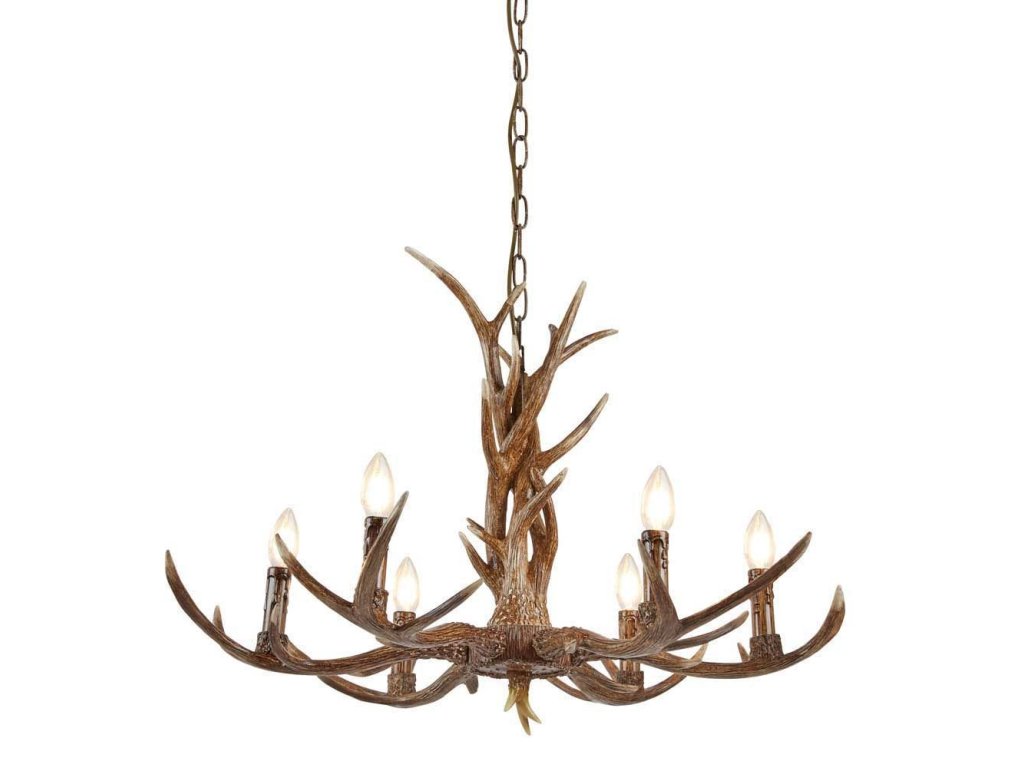 Searchlight 6416-6BR Stag, Závesné svietidlo