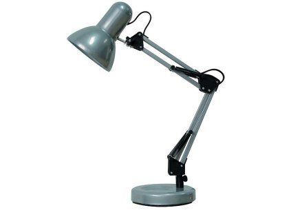 Rabalux Samson strieborná stolová lampa E27