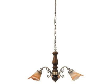 Rabalux Rustic 3 hnedý luster 3xE14