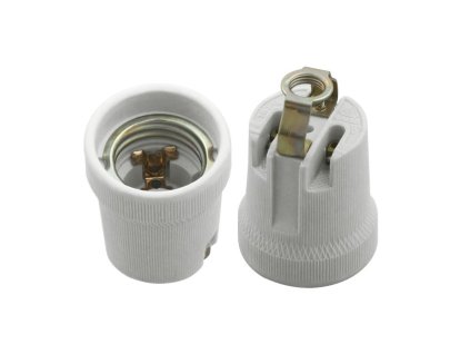 Kanlux 02162 HLDR-E27D(CP800D-E27), keramická objímka
