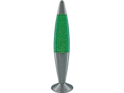 Rabalux Glitter strieborná magma lampa E14