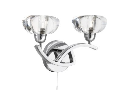 Searchlight 8086-2CC Sculptured Ice, Nástenné svietidlo
