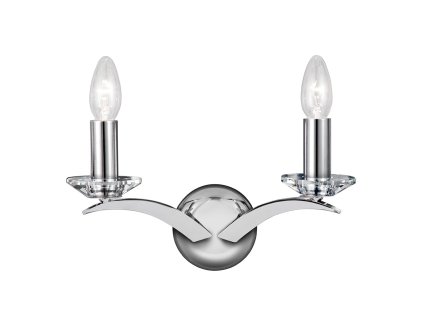 Searchlight 7542-2CC KENSINGTON Nástenné svietidlo