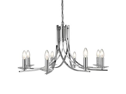 Searchlight 4168-8CC ASCONA Závesné svietidlo