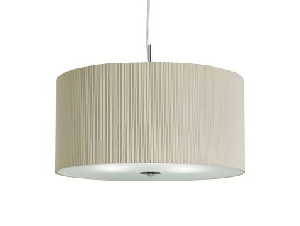 Searchlight  2356-60CR DRUM PLEAT PENDANTS,  závesné svietidlo