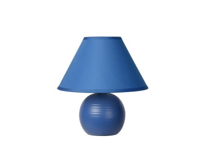 Lucide 14550/81/35 KADDY Table Lamp E14 H22 D20cm Blue